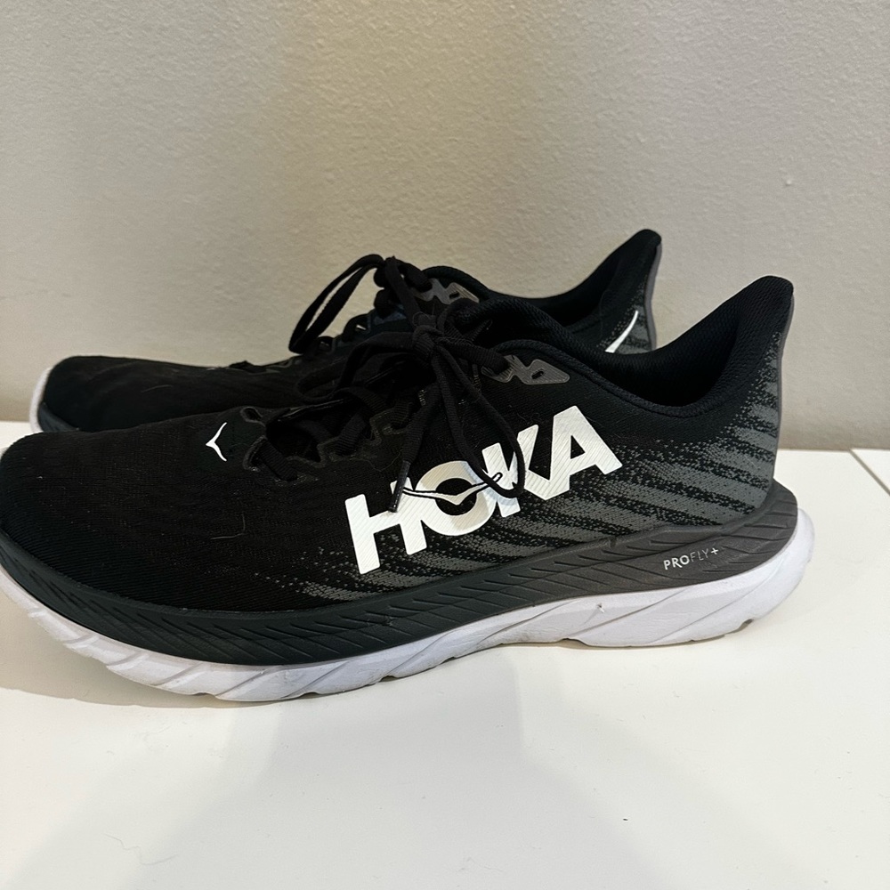 Hoka Mens Mach 5 running shoe—12.5